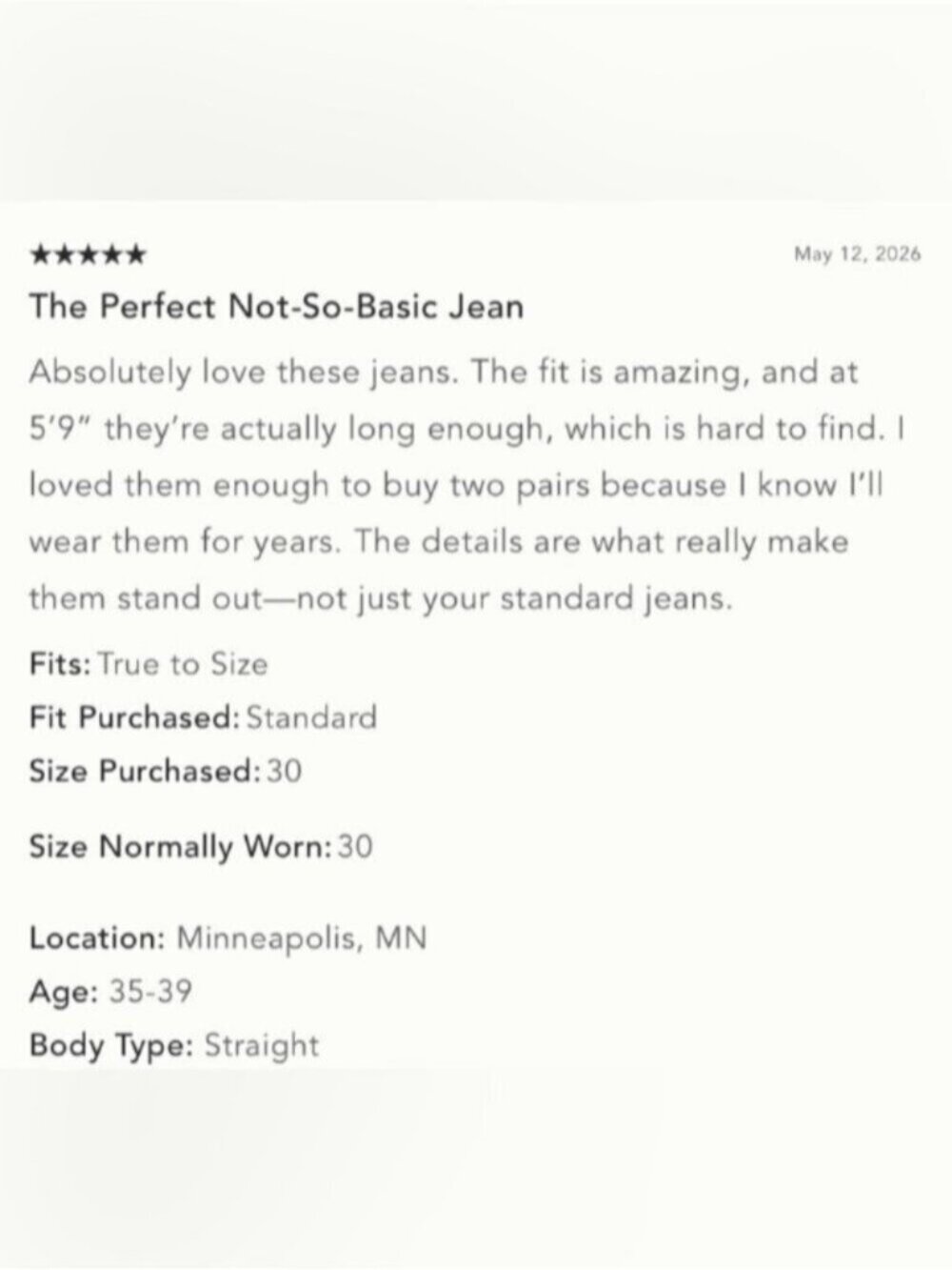NWT Size 28 - Myra Low-Rise Tapered Jeans by Pilcro: Puddle Edition (US$ 148) - Picture 4 of 17